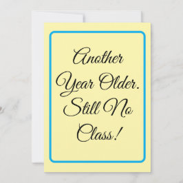 Funny Birthday Card Inbjudningar