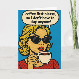 Funny birthday card kort