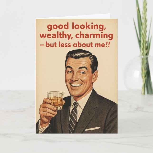 Funny Birthday card  Kort (Framsida)