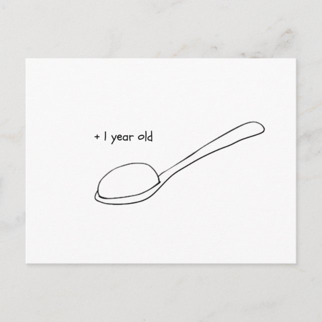 funny birthday card vykort (Framsida)