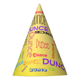Funny Birthday Dunce Cap Wonderful Ord Cloud