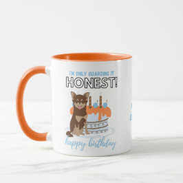 Funny Birthday Gift för Brown Chihuaua Mamma Pappa Mugg