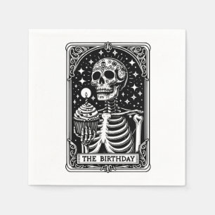 Funny Birthday Gothic Tarot Pappersservett