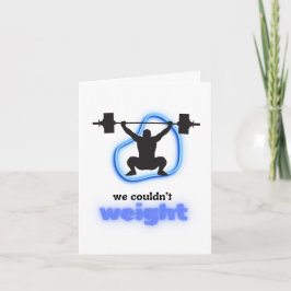 Funny Birthday Gym Fitness Kort