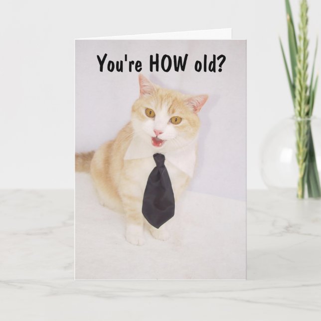 Funny Birthday Kort (Framsida)