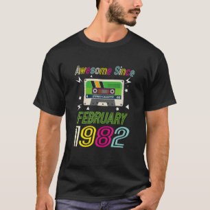 Funny Birthday Quote, Fantastisk sedan februari 19 T Shirt