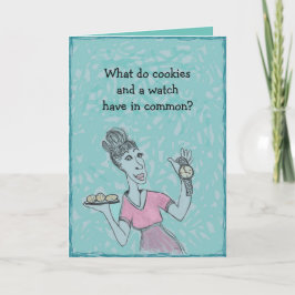 Funny Birthday Riddle Inbjudan