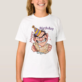 Funny Birthday Sticker T Shirt