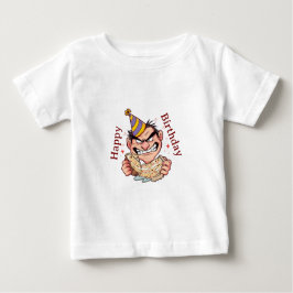 Funny Birthday Sticker T Shirt