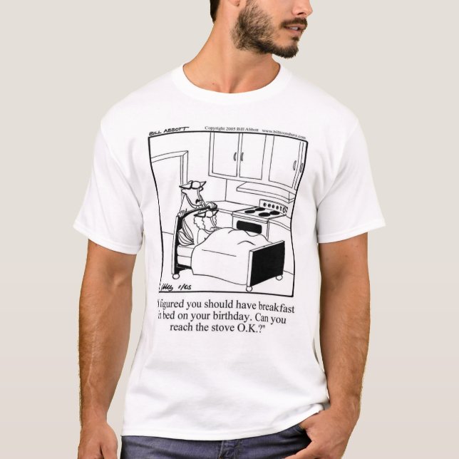 Funny Birthday T-Shirt (Framsida)