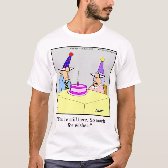 Funny Birthday T-Shirt (Framsida)