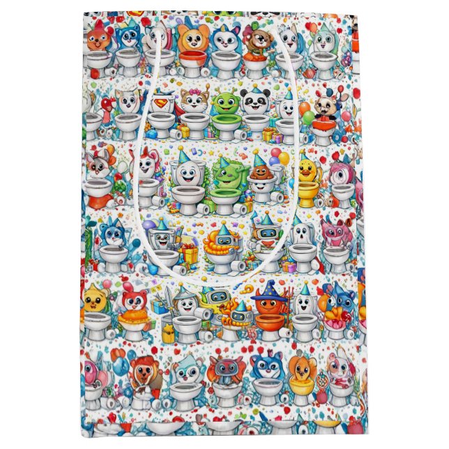 Funny Birthday Toilet Party (Framsidan)