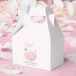 Funny Birthday watermelon Girl one in a melon Presentaskar