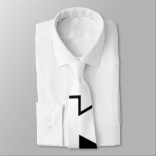 Funny Black and White Tie Slips