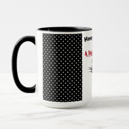 Funny Black Cat Mugg