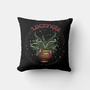 Funny Black Evil Plant Halloween fest Decor Kudde