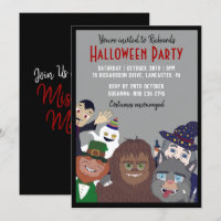 Funny Black Supernatural Halloween Costume Party