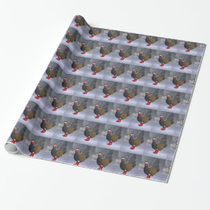Funny Black Tupp Jultomten Presentpapper