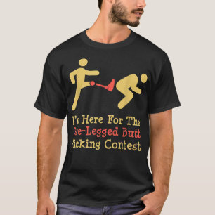 Funny bläckfisk, en knapp av legerad knapp, Tävlin T Shirt