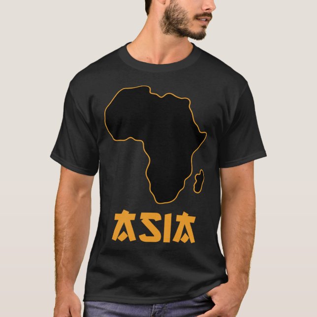 Funny Blandad Afrika Asia Pullover Hoodie_4 T Shirt (Framsida)