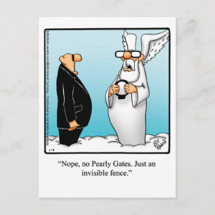 Funny Blessings & Faith Humor vykort