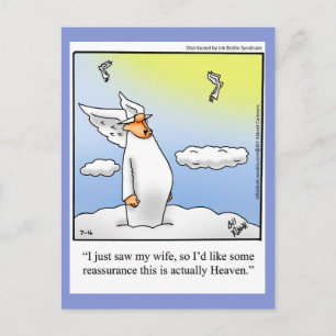 Funny Blessings & Faith Humor vykort