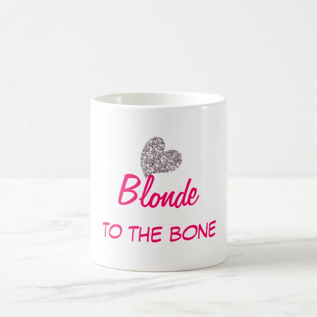 Funny Blonde till Bone-offerten Kaffemugg (Center)
