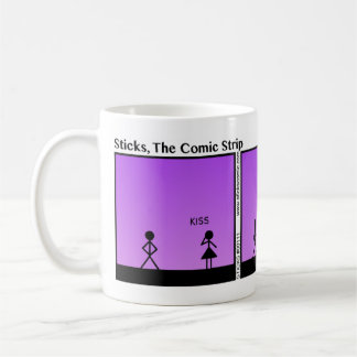 Funny Blow a Kiss Stickman Mugg - 111