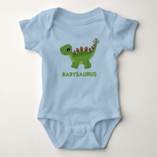 Funny Blue Dinosaur Delight Roarsome Personlig T Shirt