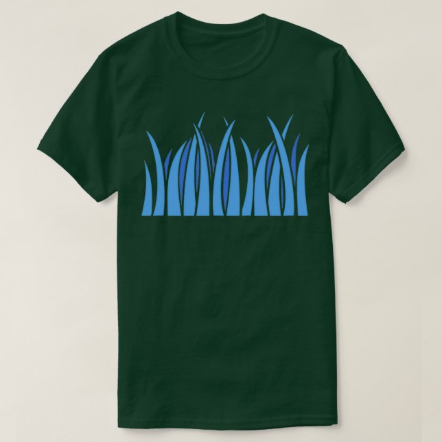 Funny Blueglass Music  T Shirt (Design framsida)