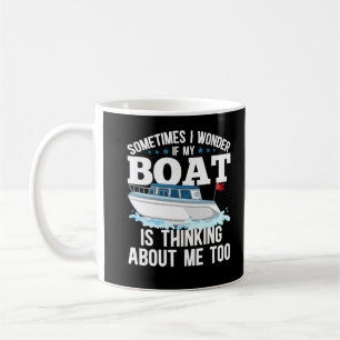 Funny Boating Kapten Sailing Humor Kaffemugg