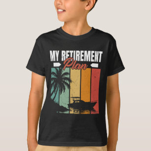 Funny Boating Pension Sailor Sailing Sailboat B T Shirt