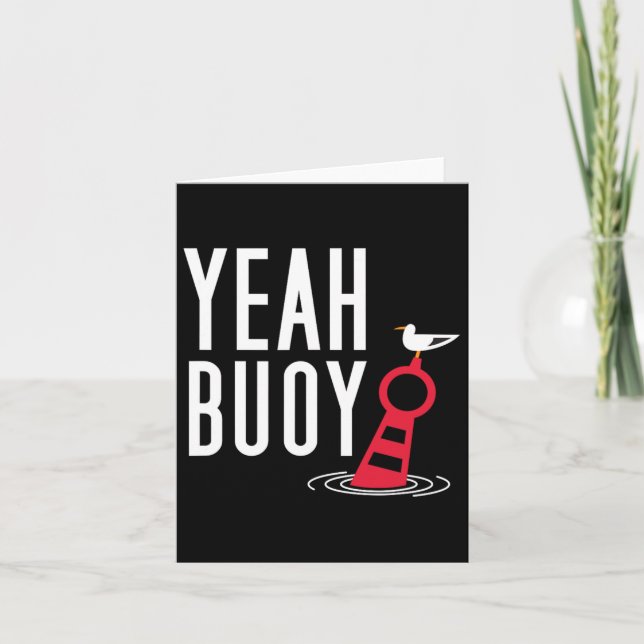 Funny Boating Pun Ja Buoy Harbour Cruise Tee Kort (Framsida)