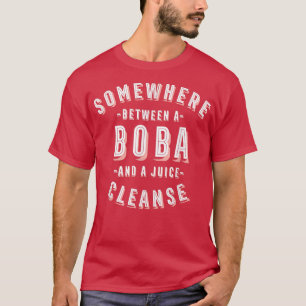 Funny Boba och Juice Rena Boba Tea Vegan Bubb T Shirt