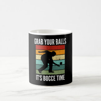 Funny Bocce Bollar Player-Boules Team Kaffemugg