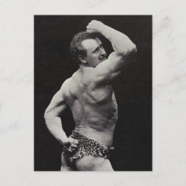 Funny BodyBuilder Vykort