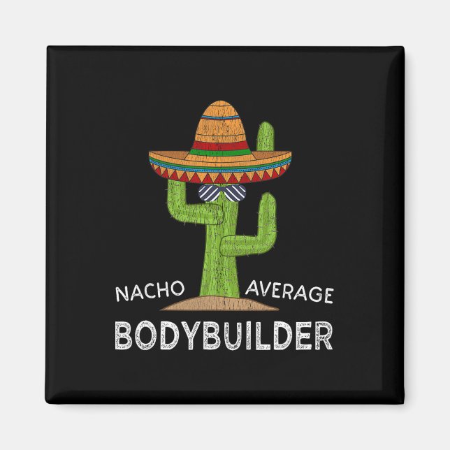 Funny Bodybuilding der Bodybuilding Magnet (Framsidan)