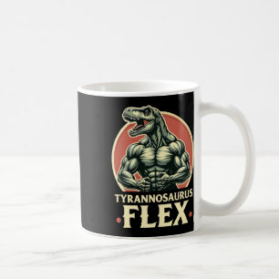 Funny Bodybuilding der Tyrannosaurus Flex Gym T-re Kaffemugg