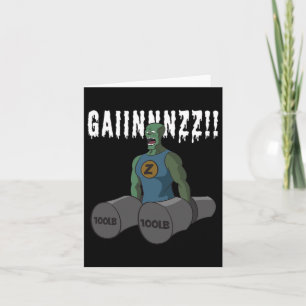 Funny Bodybuilding Quote Gym-zombies want Mad Gain Kort