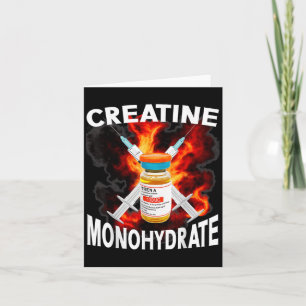 Funny Bodybuilding Weightlyftande Creatine Monohyd Kort