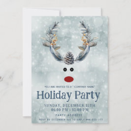 Funny boho gräs cone rener helgdag company inbjudningar