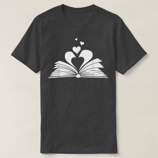 Funny Bok Älskare Design Manar Women Kids Bookworm T Shirt (Design framsida)