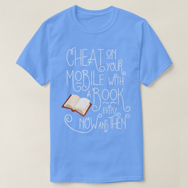Funny Bok Älskare och Bookworm 521 T Shirt (Design framsida)