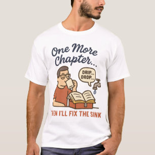 Funny Bok Älskare T-Shirt - ytterligare ett kapite