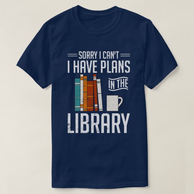 Funny Bok Nerd Bibliotek Reading Bokar Bibrarian T Shirt (Design framsida)