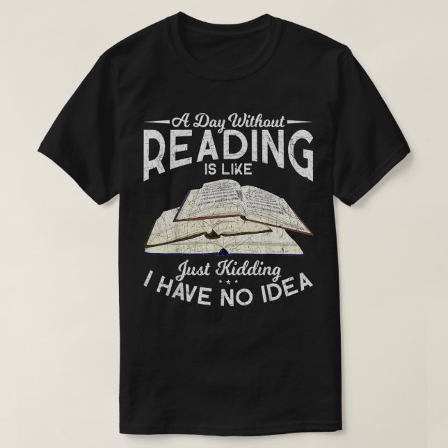 Funny Bok Nerd Librarian Gift T Shirt (Design framsida)