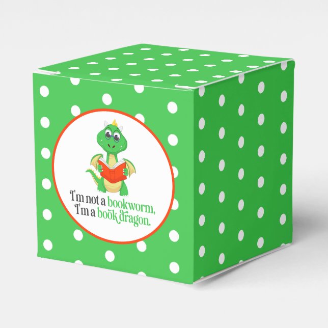Funny Bok Reading - Bookworm Presentaskar (Framsidan Sidan)
