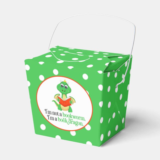 Funny Bok Reading - Bookworm Presentaskar (Framsidan Sidan)