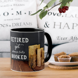 Funny Bokar Retrött Teacher Kaffemugg