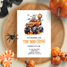 Funny Boo Crew Modern Kids Halloween fest